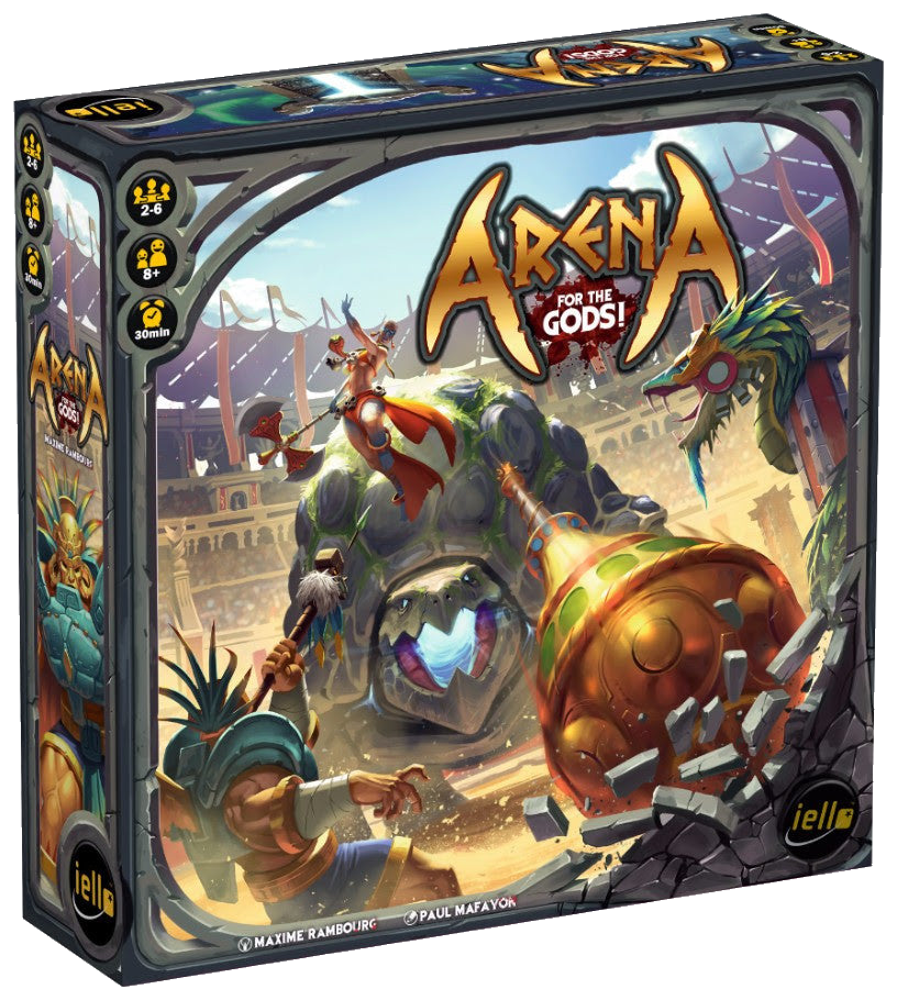 Arena: For The Gods! box art