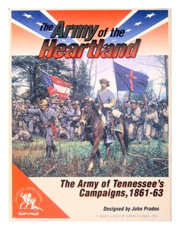 The Army Of The Heartland: The Army Of Tennessee's Campaigns, 1861-1863 box art