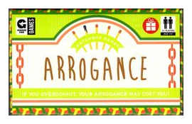 Arrogance box art