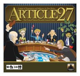 Article 27: The Un Security Council Game box art