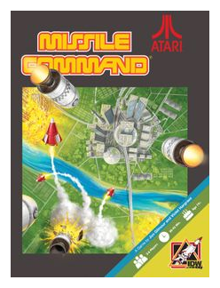 Atari's Missile Command box art