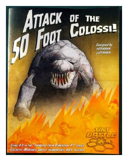 Attack Of The 50 Foot Colossi! box art