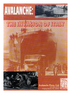 Avalanche: The Invasion Of Italy box art
