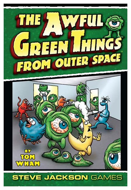 The Awful Green Things From Outer Space box art