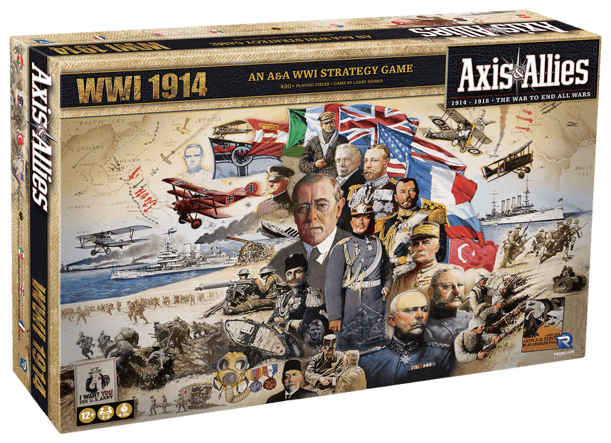 Axis & Allies: Wwi 1914 box art