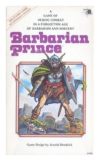 Barbarian Prince box art