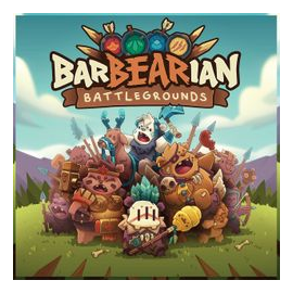 Barbearian Battlegrounds box art