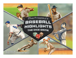 Baseball Highlights: The Dice Game box art