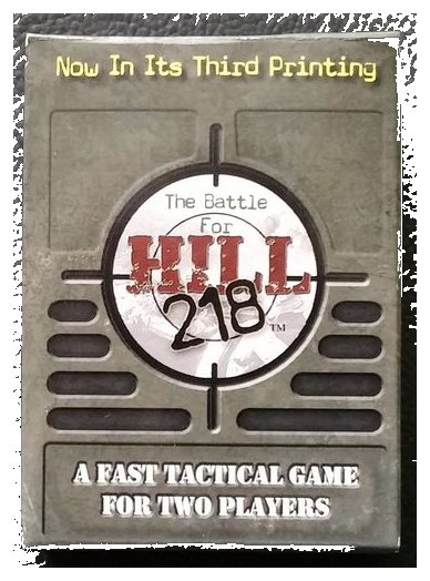 The Battle For Hill 218 box art