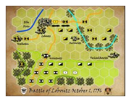 Battle Of Lobositz, October 1, 1756 box art