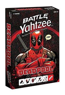 Battle Yahtzee: Deadpool box art