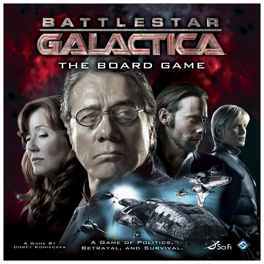 Battlestar Galactica: The Board Game box art