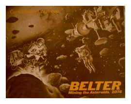 Belter: Mining The Asteroids, 2076 box art
