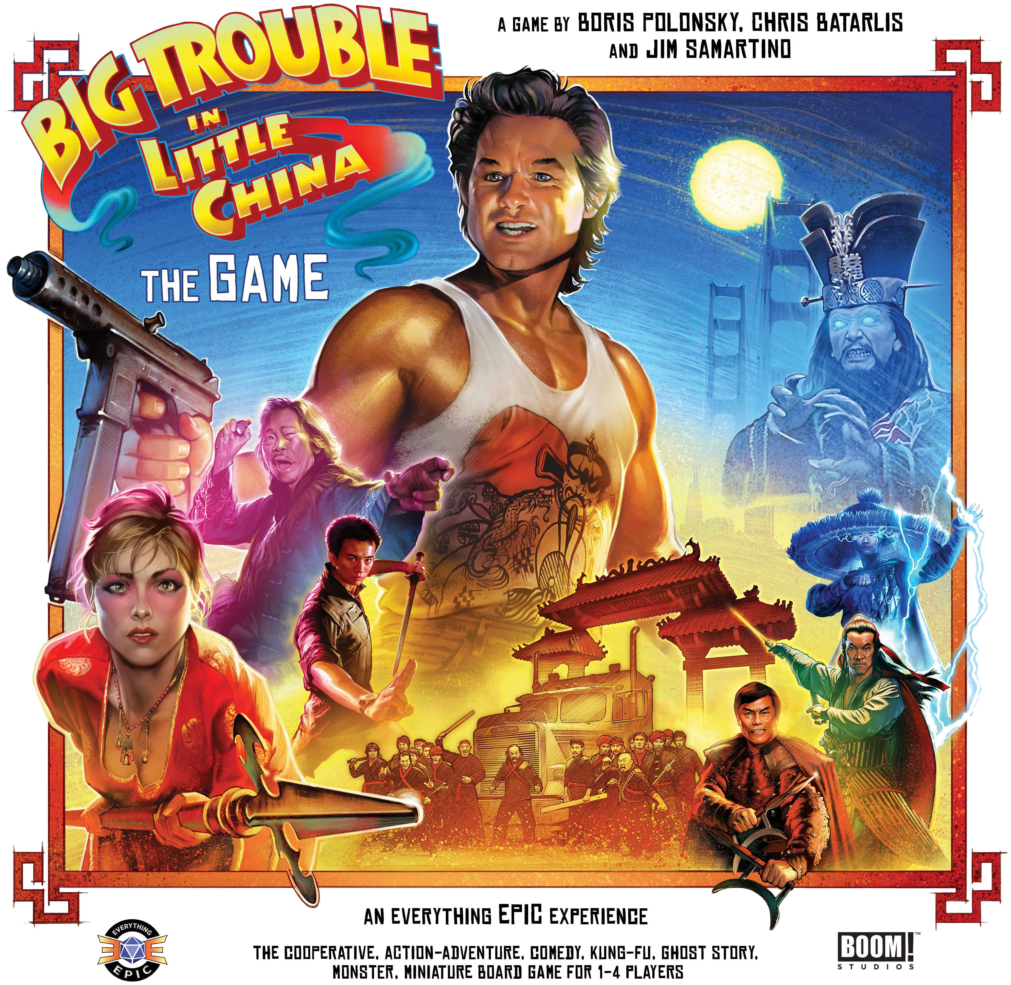 Big Trouble In Little China: The Game box art