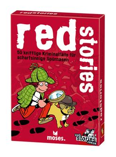 Black Stories Junior: Red Stories box art