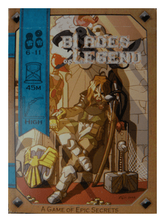 Blades Of Legend box art