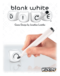 Blank White Dice box art