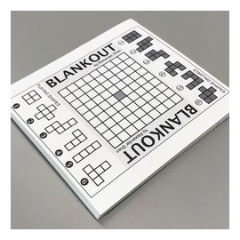 Blankout box art