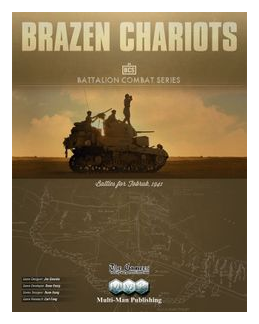 Brazen Chariots: Battles For Tobruk, 1941 box art