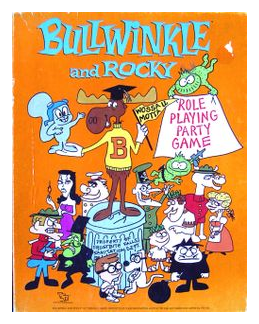 Bullwinkle And Rocky Role Playing Party Game box art