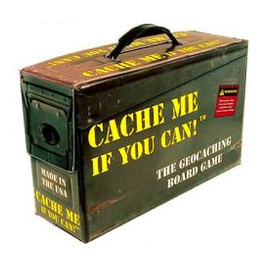 Cache Me If You Can!: The Geocaching Board Game box art