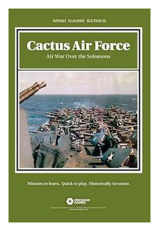 Cactus Air Force: Air War Over The Solomons box art