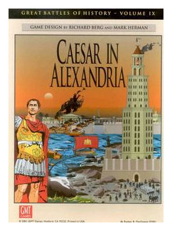 Caesar In Alexandria box art