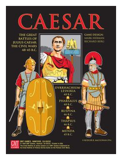 Caesar: The Great Battles Of Julius Caesar – The Civil Wars 48-45 B.c. box art