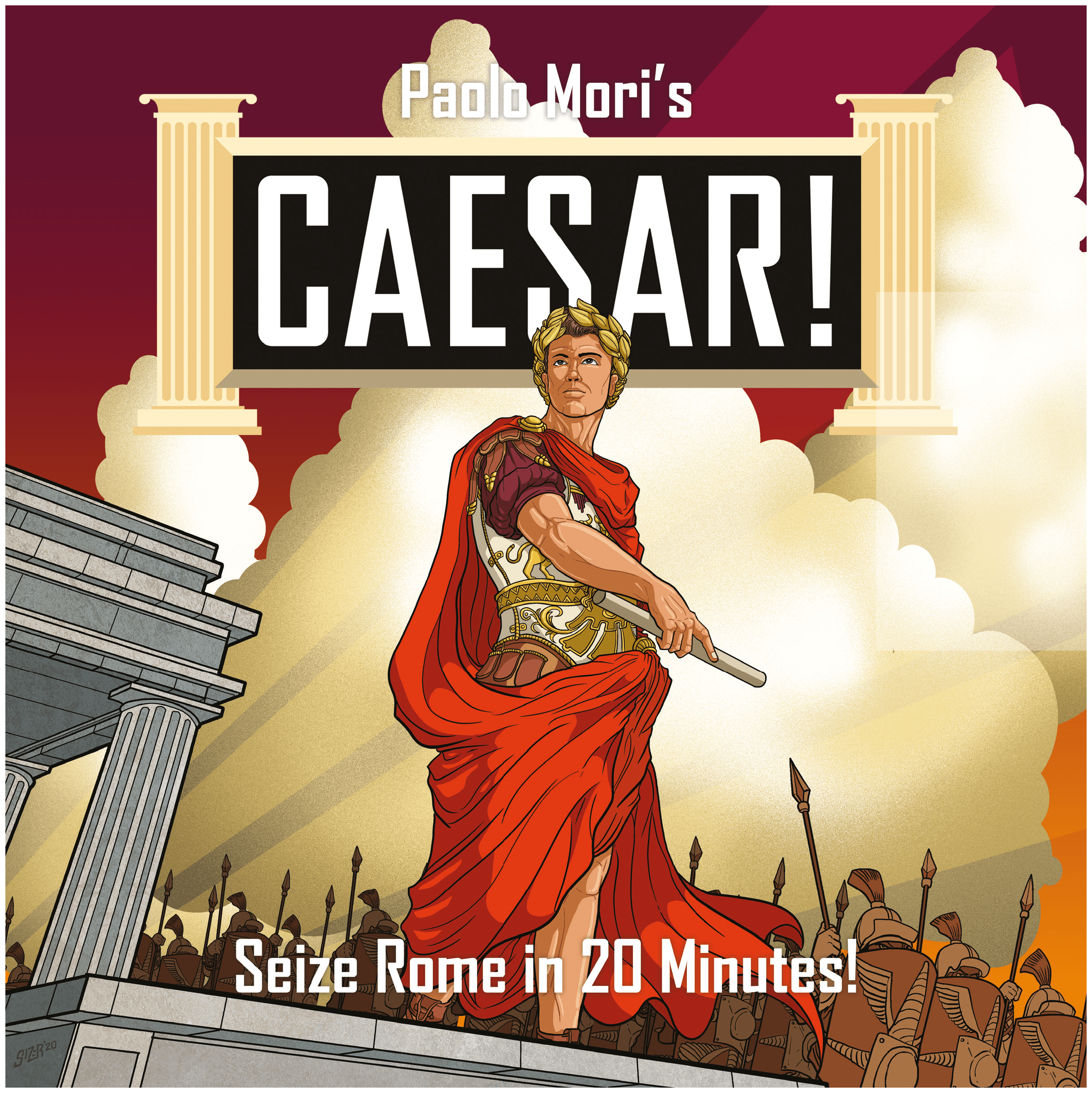 Caesar!: Seize Rome In 20 Minutes! box art