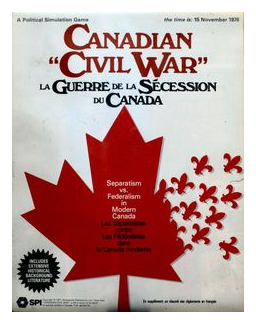 Canadian Civil War: La Guerre De La Sécession Du Canada box art