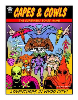 Capes & Cowls: The Superhero Board Game box art