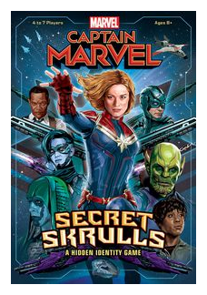 Captain Marvel: Secret Skrulls box art