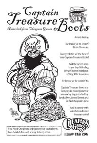 Captain Treasure Boots box art