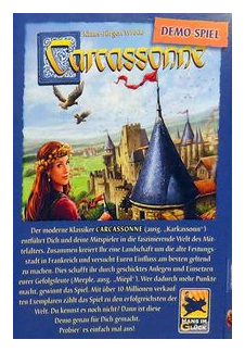 Carcassonne: Demo-spiel box art