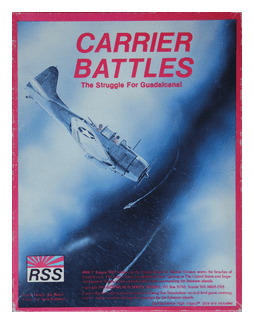 Carrier Battles: The Struggle For Guadalcanal box art