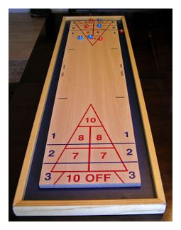 Carrom Shuffle Board Game box art