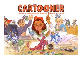 Cartooner: The Fast & Furious Game Of Drawing Comics box art