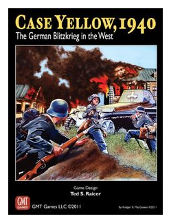 Case Yellow, 1940: The German Blitzkrieg In The West box art