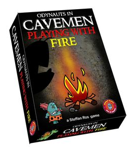 Cavemen Playing With Fire box art
