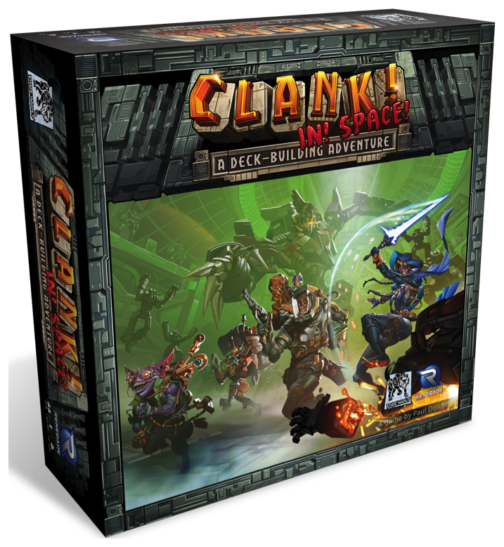 Clank! In! Space!: A Deck-building Adventure box art