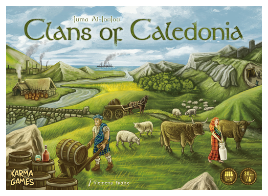 Clans Of Caledonia box art