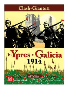 Clash Of Giants Ii: 1st Ypres & Galicia 1914 box art