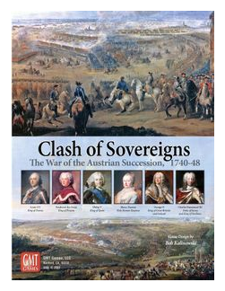 Clash Of Sovereigns: The War Of The Austrian Succession, 1740-48 box art