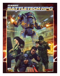 Classic Battletech Rpg box art
