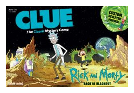 Clue: Rick And Morty Back In Blackout box art