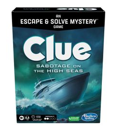 Clue: Sabotage On The High Seas box art