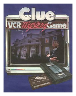 Clue Vcr Mystery Game box art