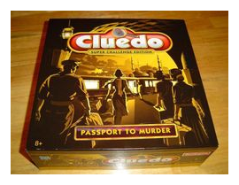 Cluedo: Passport To Murder box art