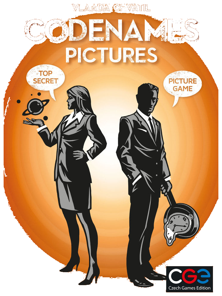Codenames: Pictures box art