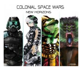 Colonial Space Wars: New Horizons box art